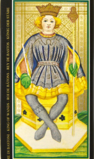 King of Wands front